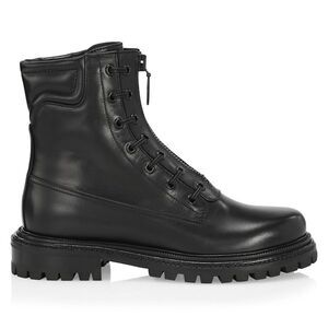 NIB Aquazzura Kicks Lug Sole Leather Combat Boots size 39